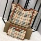 Burberry Haymarket Check Small Canterbury Tote