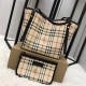 Burberry Haymarket Check Small Canterbury Tote