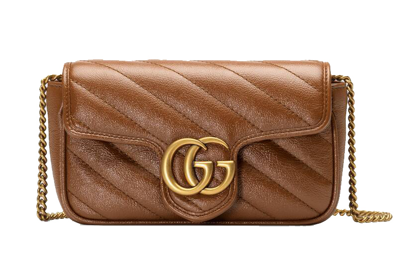 GG Marmont matelassé leather super mini bag 476433