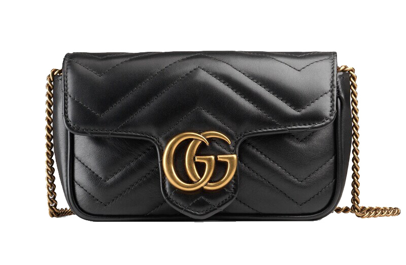 GG Marmont matelassé leather super mini bag 476433