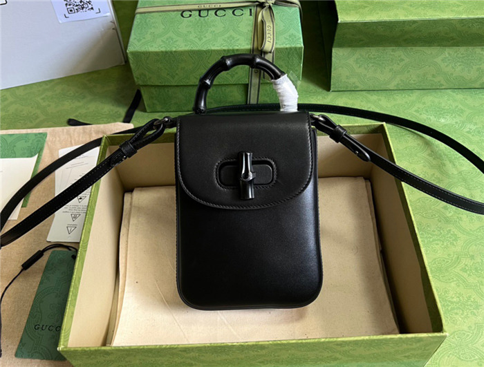 Gucci Bamboo mini handbag 702106