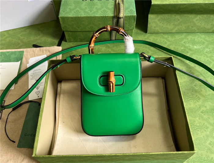 Gucci Bamboo mini handbag 702106