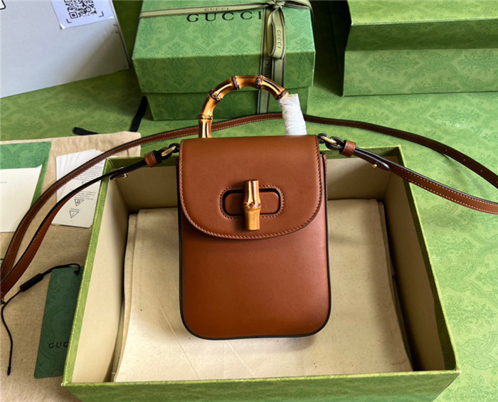 Gucci Bamboo mini handbag 702106