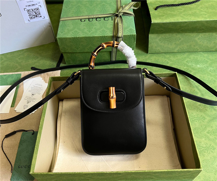 Gucci Bamboo mini handbag 702106