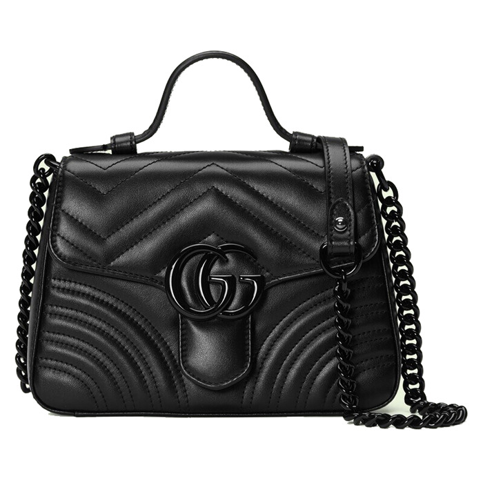 GG Marmont mini top handle bag 702563