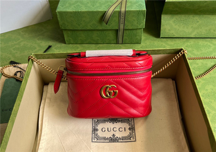 GG Marmont mini top handle bag 699515