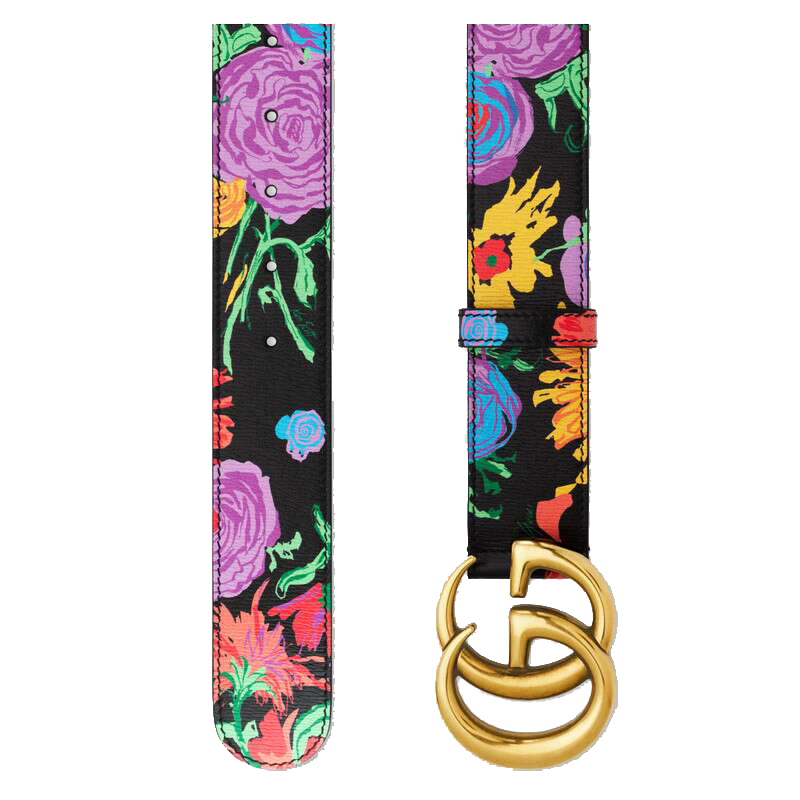 GG belt with Double G buckle