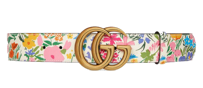 GG belt with Double G buckle