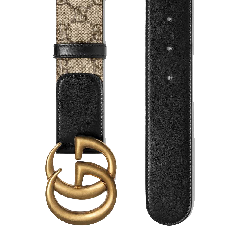 GG belt with Double G buckle