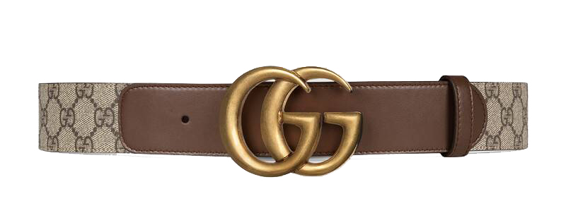 GG belt with Double G buckle