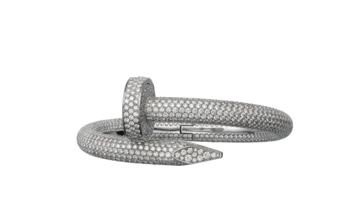 Cartier Juste un Clou bracelet with diamonds