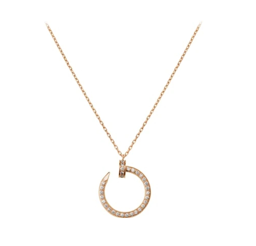 Juste un Clou necklace with diamonds