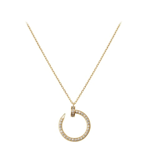 Juste un Clou necklace with diamonds