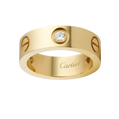 Cartier Love wedding band