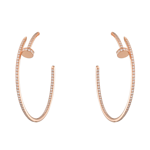 Juste un Clou earrings with Diamonds