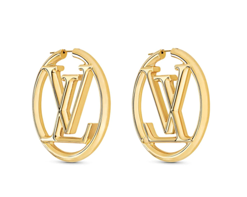 Louis Vuitton Louise Hoop Earrings