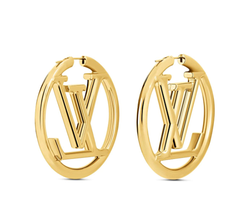 Louis Vuitton Louise Hoop Earrings