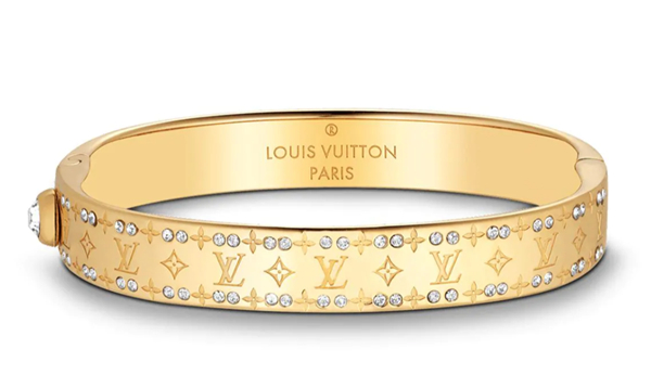 Louis Vuitton Nanogram Strass Bracelet