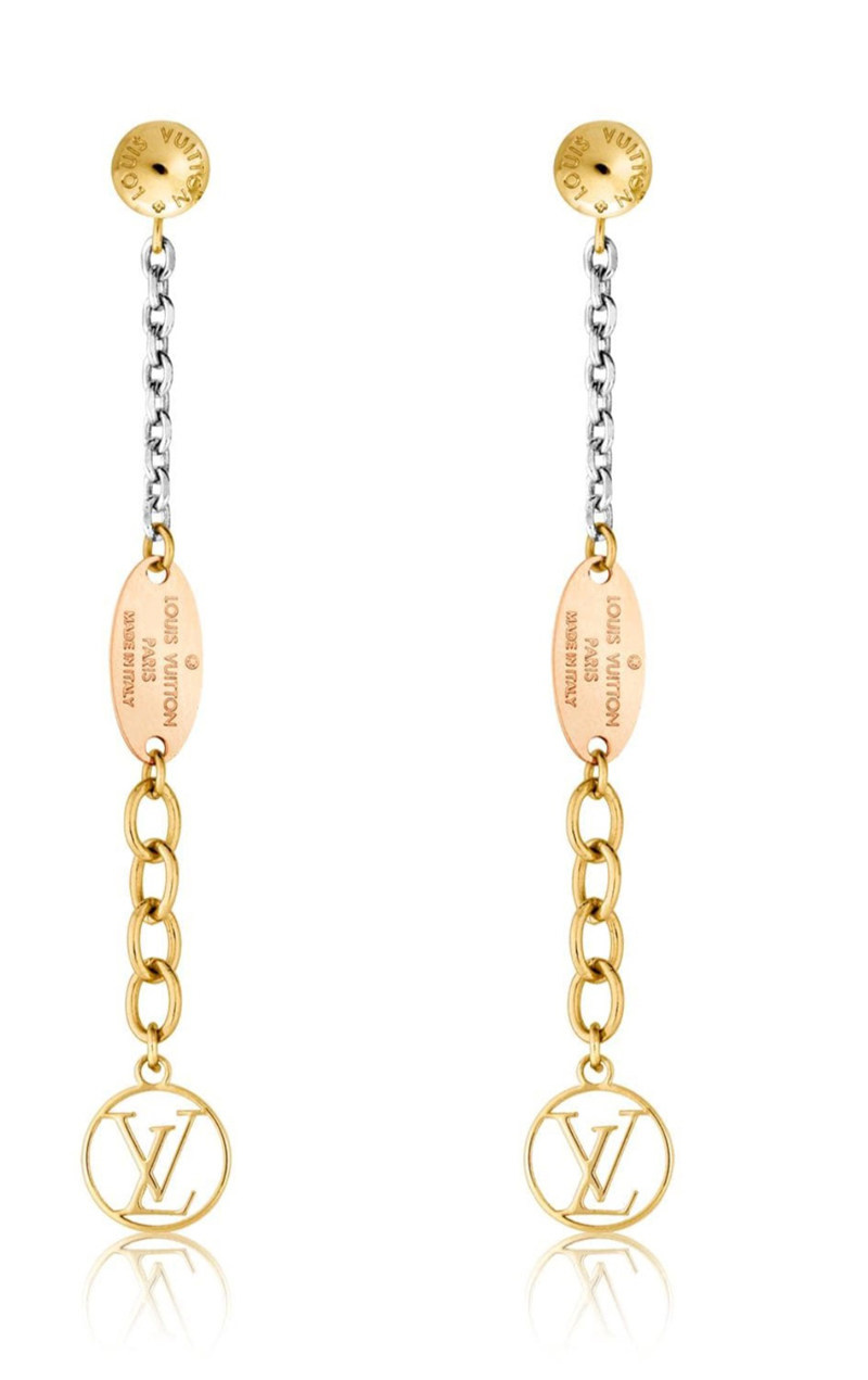 Louis Vuitton Logomania Earrings