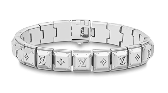 Louis Vuitton Nanogram Tennis Bracelet