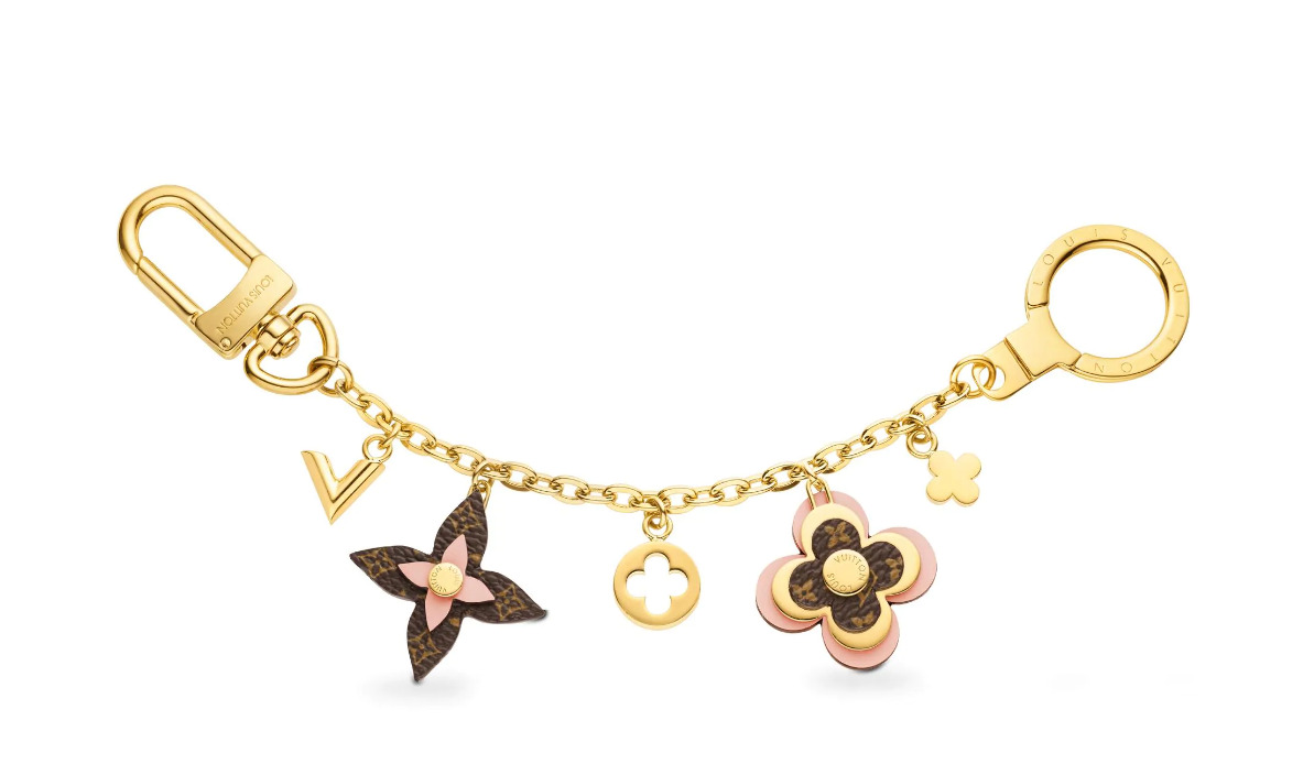 Louis Vuitton Blooming Flowers Chain Bag Charm And Key Holder