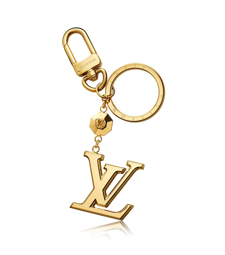 Lv Facettes Bag Charm & Key Holder