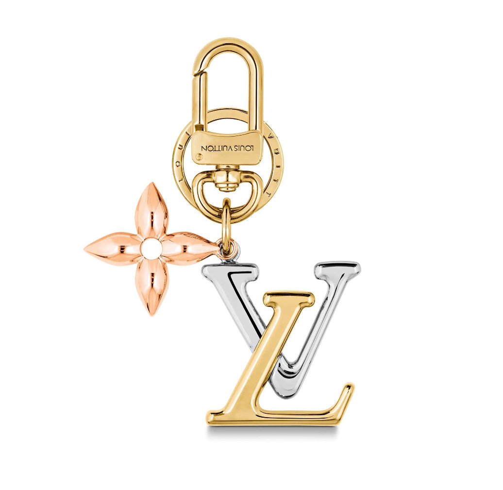 LV New Wave Bag Charm And Key Holder