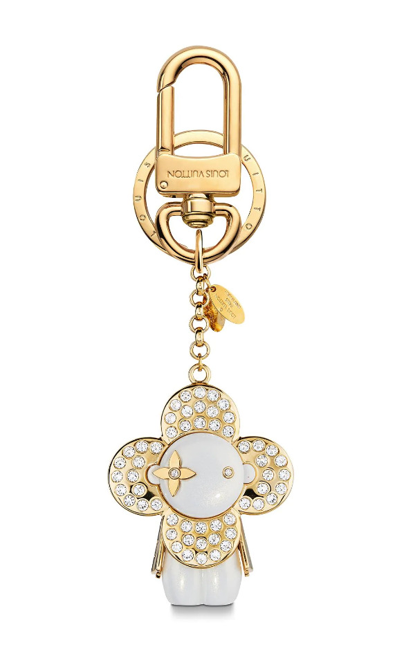 Louis Vuitton Xmas Vivienne Winter Strass Bag Charm And Key Holder