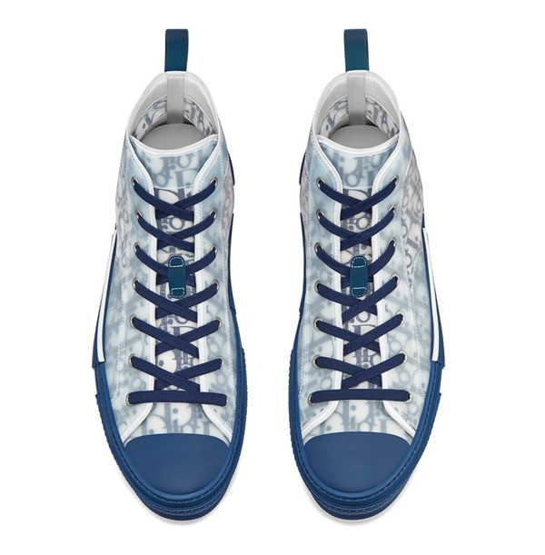 B23 High-Top Sneakers In Dior Oblique