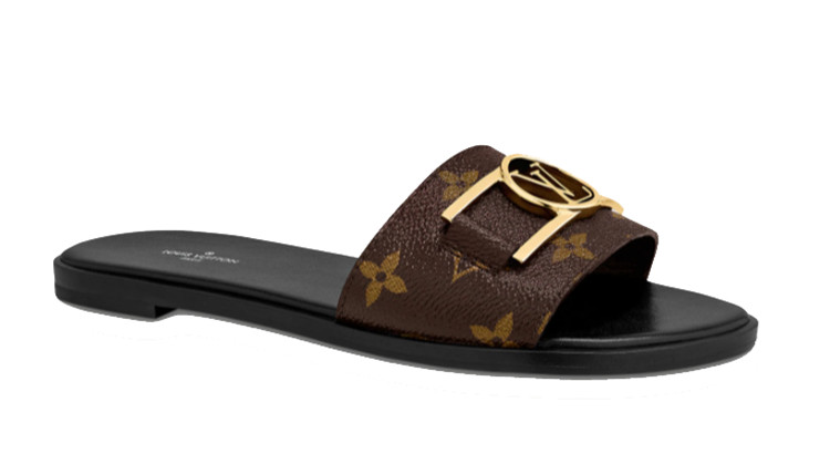 Louis Vuitton's Lock It flat mule 1A64MI