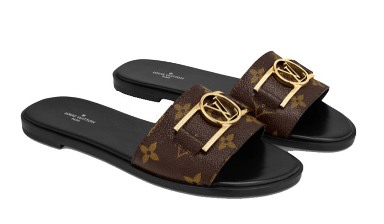 Louis Vuitton's Lock It flat mule 1A64MI