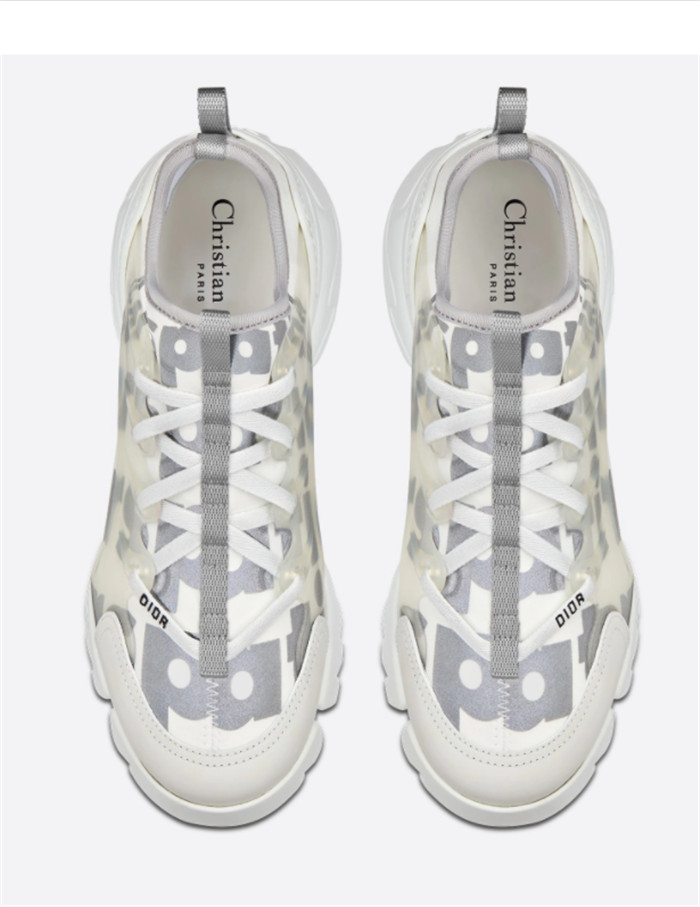 D-CONNECT SNEAKER Dior Spatial Printed Reflective Technical Fabric