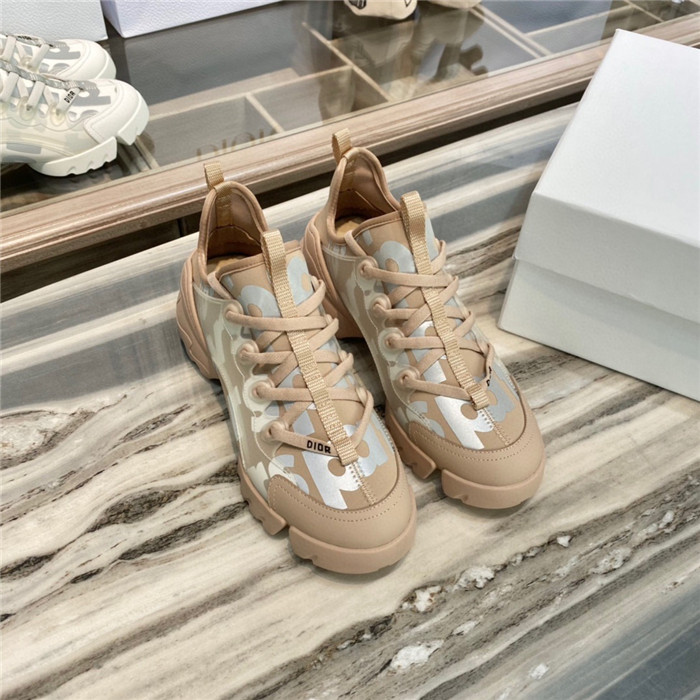 D-CONNECT SNEAKER Dior Spatial Printed Reflective Technical Fabric