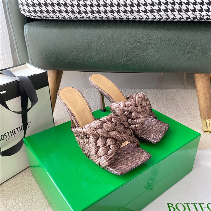 Bottega Veneta Stretch Heel Sandals