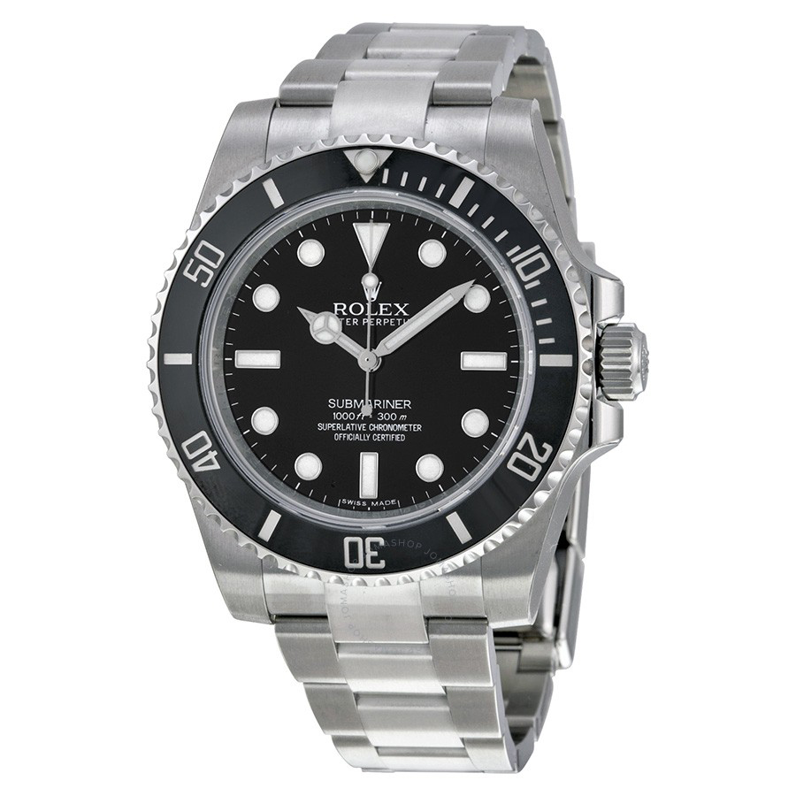 Rolex Submariner Steel Pre-Owned 16610 Custom Green