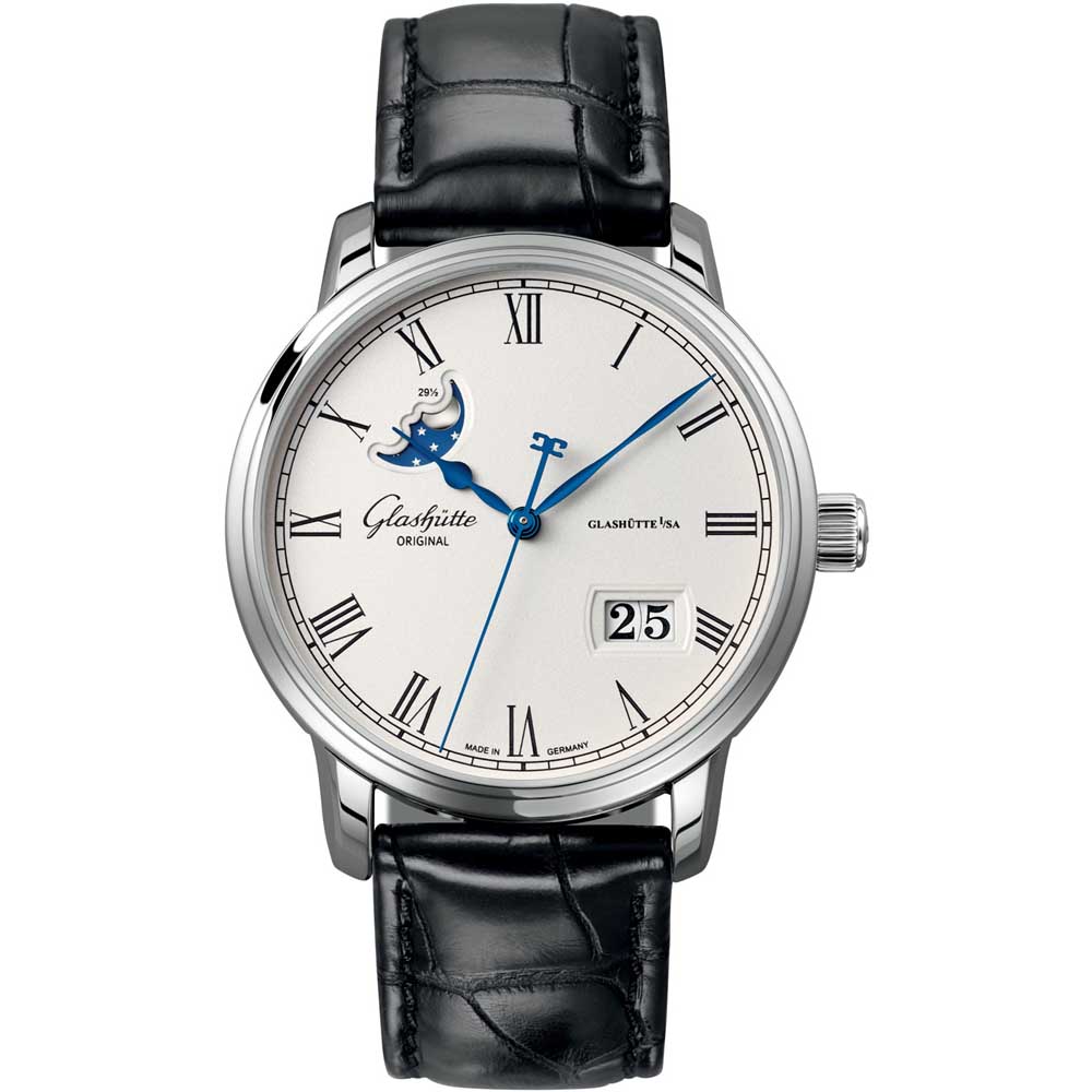 Glashütte Senator Excellence Panorama Date Moon Phase