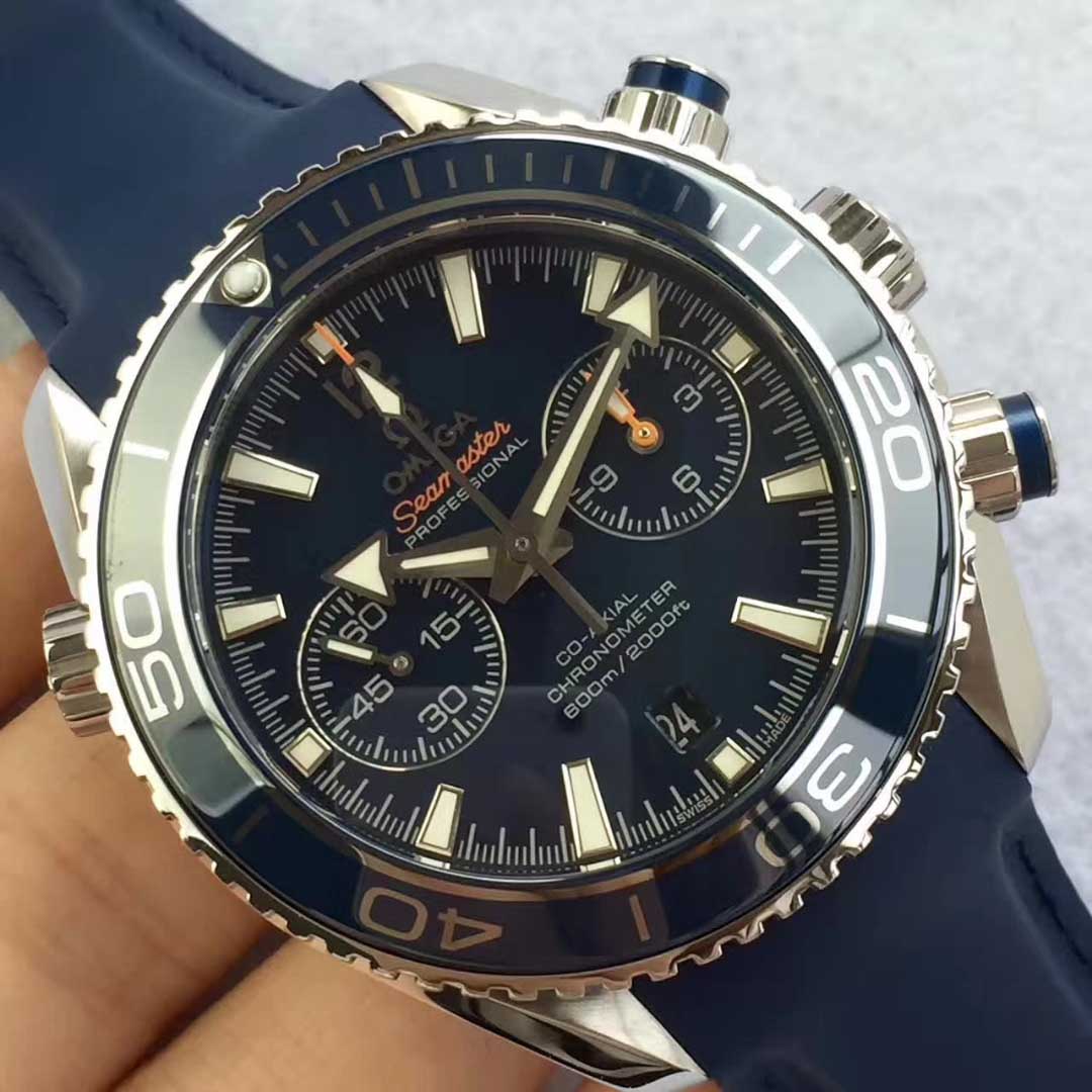 Omega Seamaster Planet Ocean Chronograph Automatic Men'S Watch 215.33.46.51.01.001