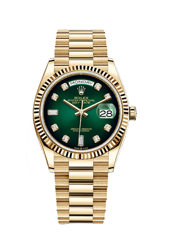 Rolex Oyster Perpetual Day-Date 36 In 18 Ct Yellow Gold 