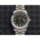 Rolex Oyster Perpetual Day-Date Black Dial Fluted Bezel