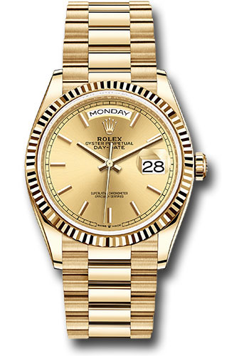 Rolex Yellow Gold Day-Date 39 Watch