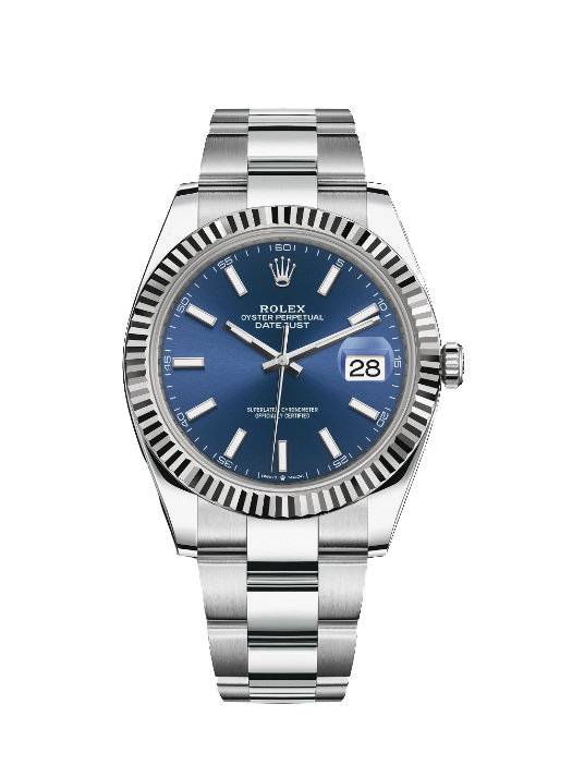 Datejust 41 Ss 126334 Ar Best Edition 904L Steel Blue Dial