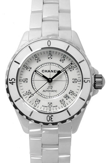 Chanel J12 Black Ceramic And Steel Unisex Watch H1626 H1629